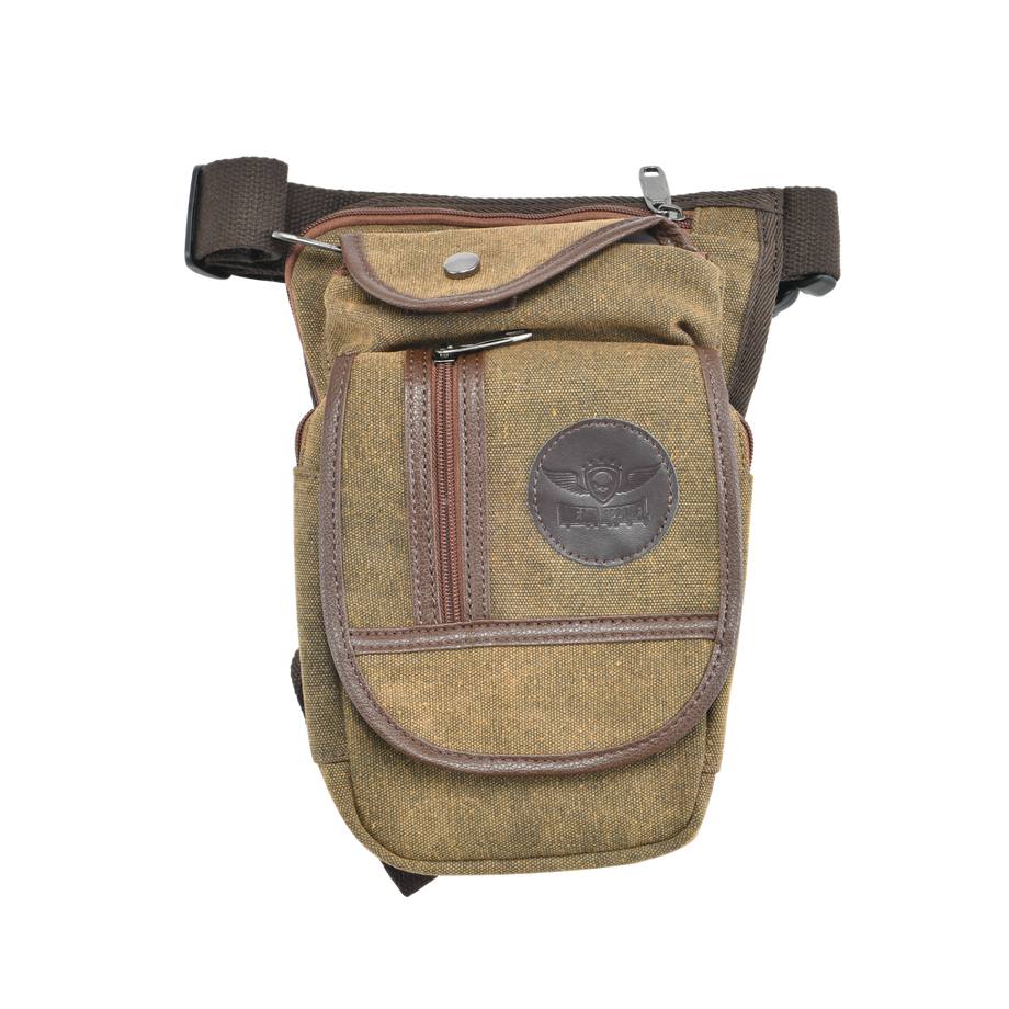 Canvas drop leg bag on sale